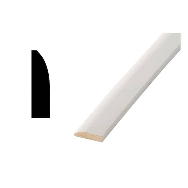 Woodgrain Millwork LWM 856 - 3/8 in. X 1-1/4 in. Primed Finger-Jointed Door and Window Stop Molding