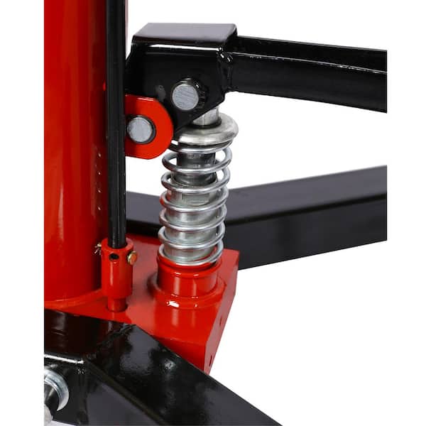 WRIGHTMASTER 1660 lbs. Transmission Jacks in Red with 2 Stage