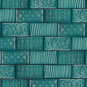 Antic Sensations Lava Verde 3 in. x 6 in. Ceramic Wall Tile (4.16 sq. ft./Case)