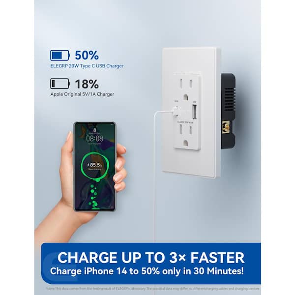 Chargeur USB Quick Charge 3.0 5V-3A 21W