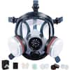 Dyiom Full Face Respirator, Paint Mask, Safe Gas Masks With Anti-Fog ...