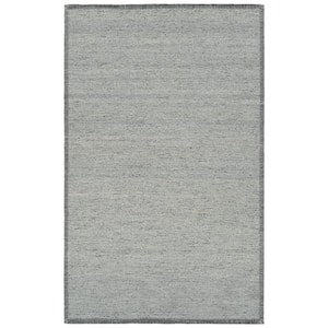 Stark Collection Silver 9 ft. 6 in. x 13 ft. Rectangle Area Rug