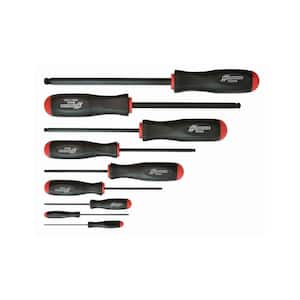 Metric Ball End Screwdriver Set with ProGuard (9-Piece)