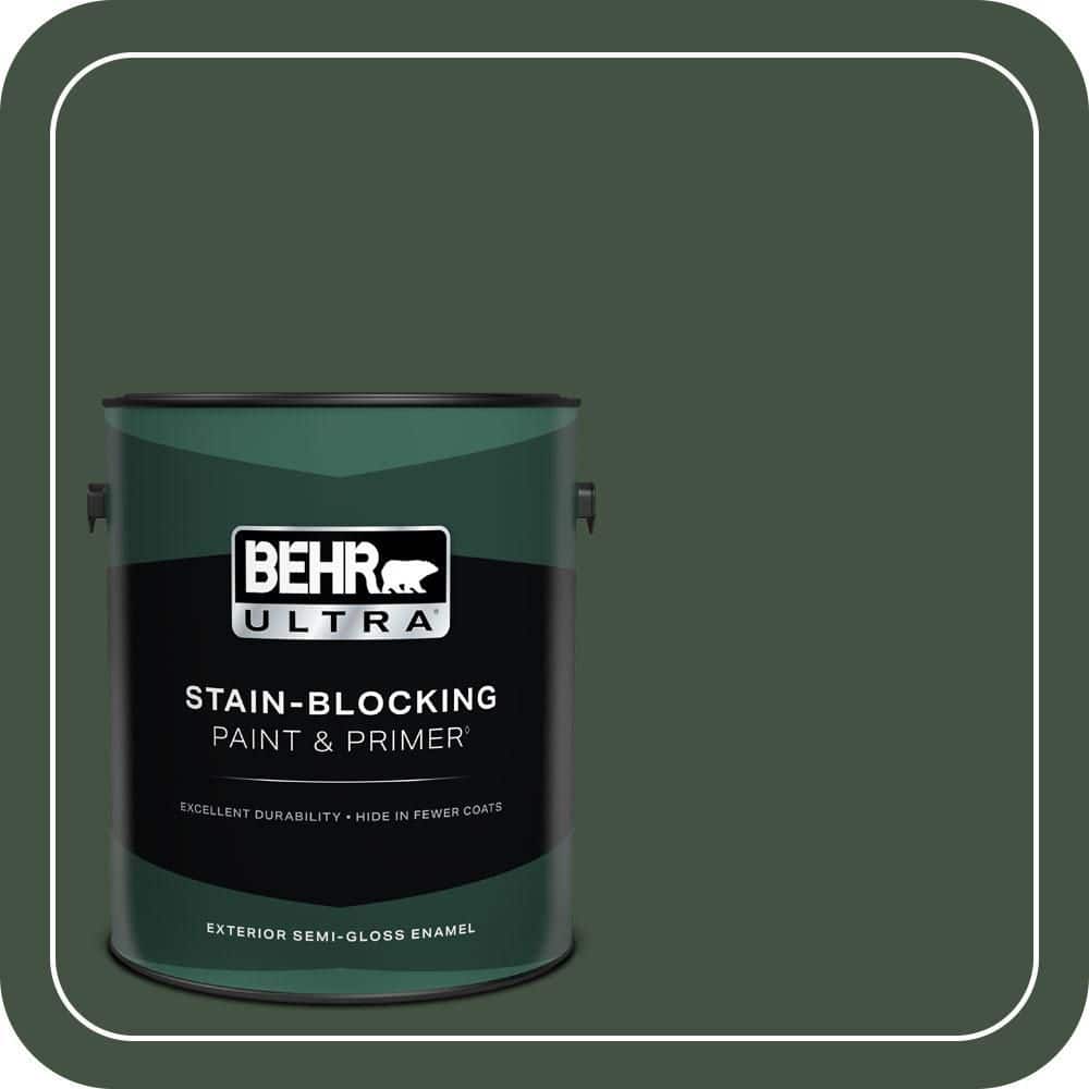 1 gal. #ECC-48-3 Lush Grass Semi-Gloss Enamel Exterior Paint & Primer price history on PriceWatchPro