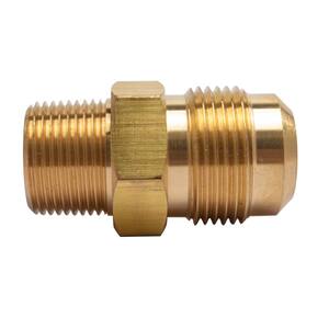7/8 in. Flare x 3/4 in. MIP Brass Adapter Fitting (3-Pack)