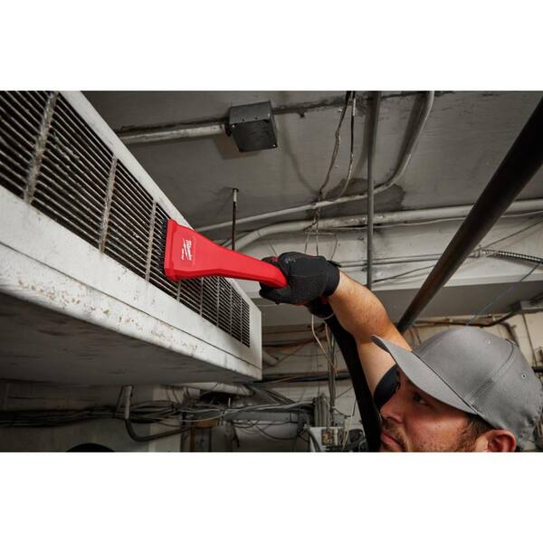 Milwaukee AIR-TIP CLAW UTIL NOZZLE W/BRUSHES Wet/Dry Vacuum 
