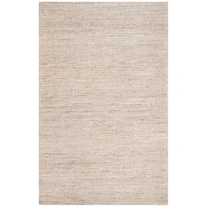 Marbella Light Gray 6 ft. x 9 ft. Solid Area Rug