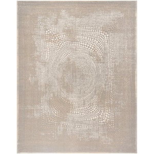 Meadow Ivory/Gray 8 ft. x 10 ft. Area Rug
