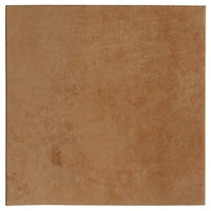 Terralis 6 in. x 6 in. Matte Terracotta Porcelain Square Wall and Floor Tile (5.38 sq. ft./case)-22 Pack