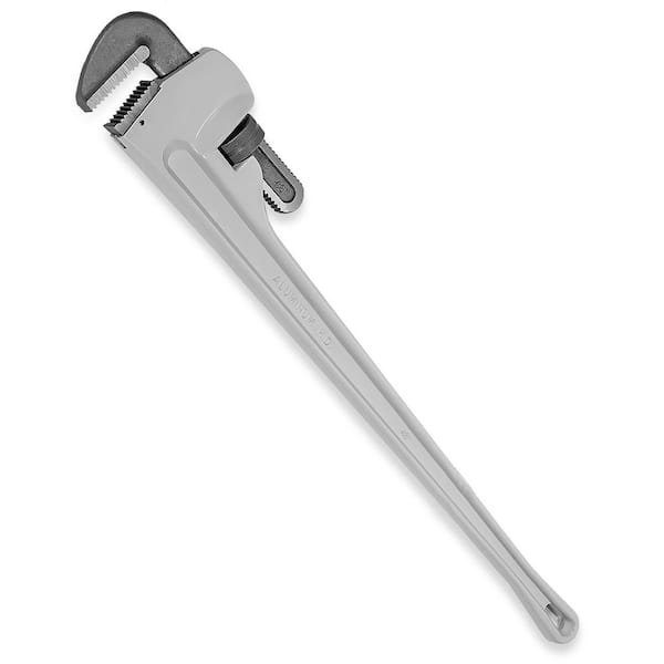 Milwaukee 12 in. Smooth Jaw Pipe Wrench 48-22-7186 - The Home Depot