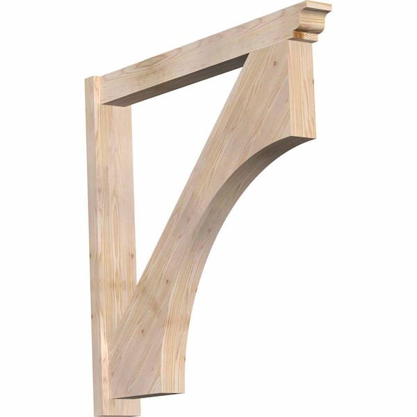 Ekena Millwork 6 in. x 42 in. x 42 in. Westlake Traditional Smooth Douglas Fir Outlooker
