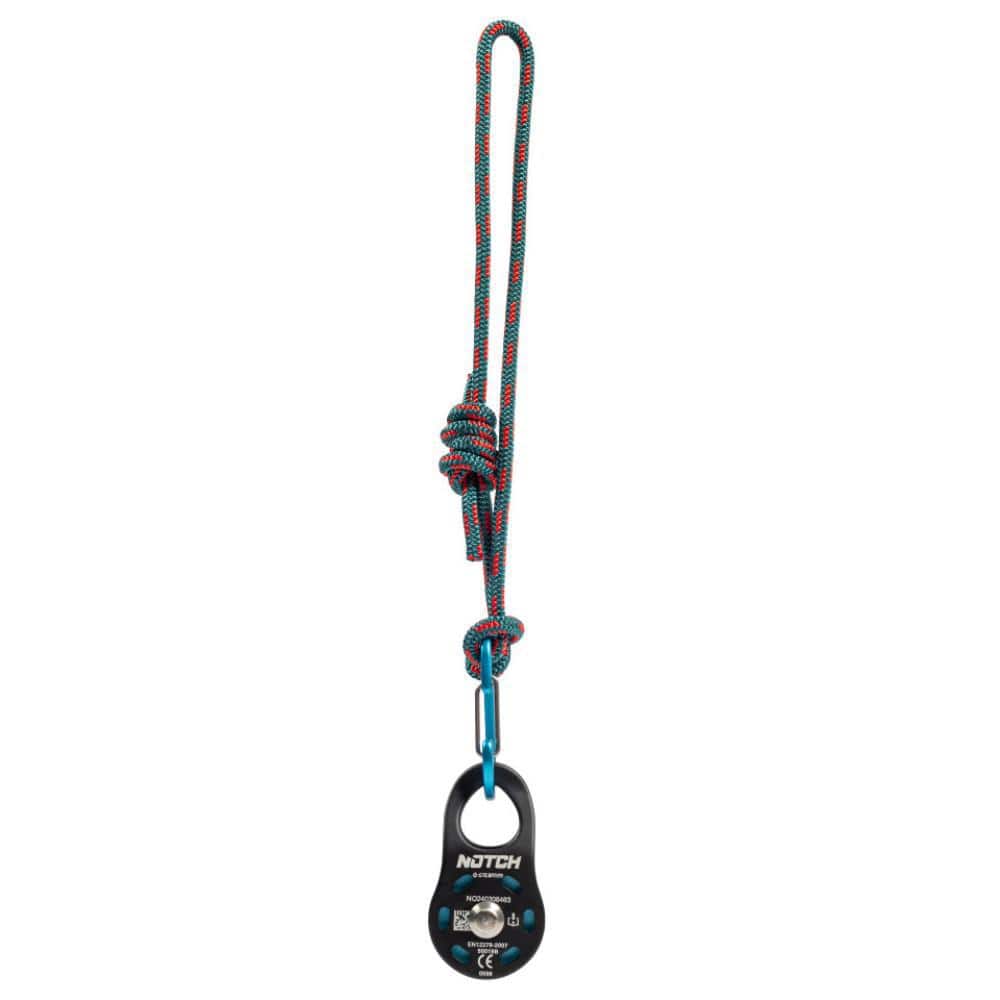 Steel Micro Pulley Combo with Carabiner and Cord