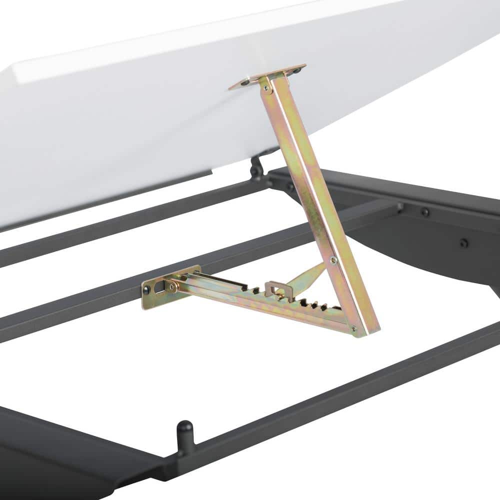 TriFlex White Adjustable Height Craft and Drawing Desk