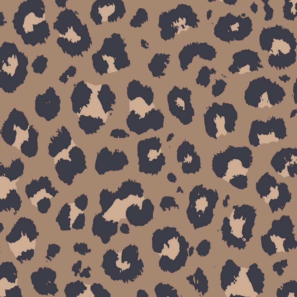 Brown cow print pattern animal seamless Royalty Free Vector