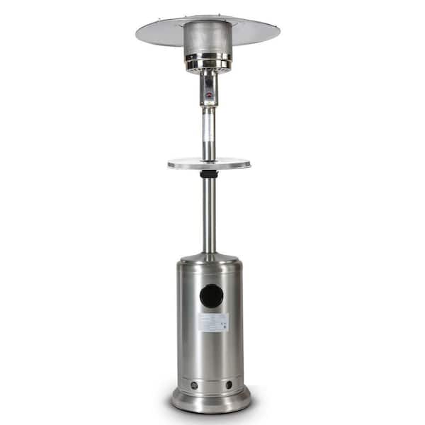 Unbranded 46000 BTU Mushroom Outdoor Stainless Steel Patio Heater Pole (1-Pieces)