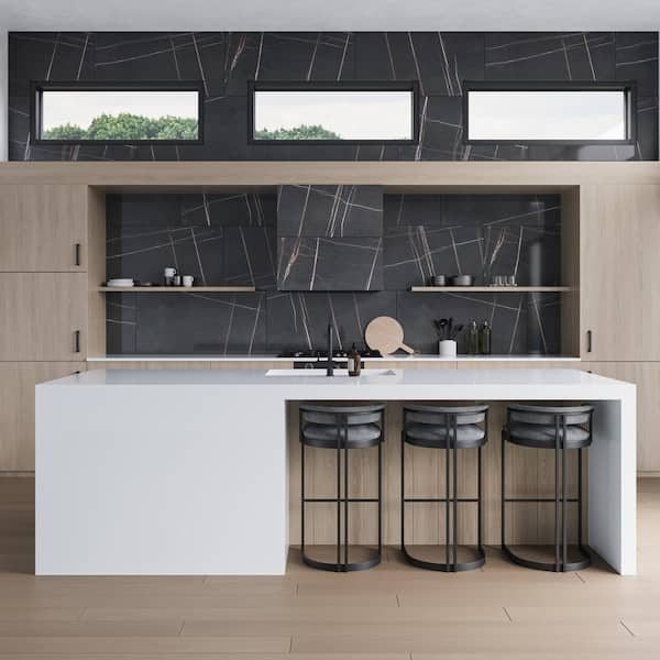 Bedrosians Planx 12 in. x 72 in. Honed Nest Porcelain Tile (23.35