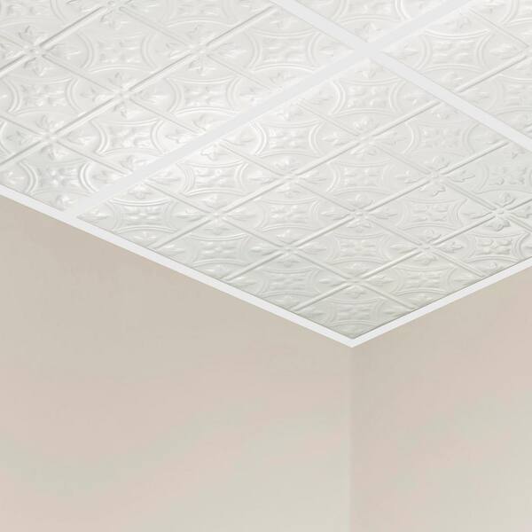 Ceiling Tiles Decorative ODESSA Metalic GOLD Glue Up 20" x 20" Styrofoam 