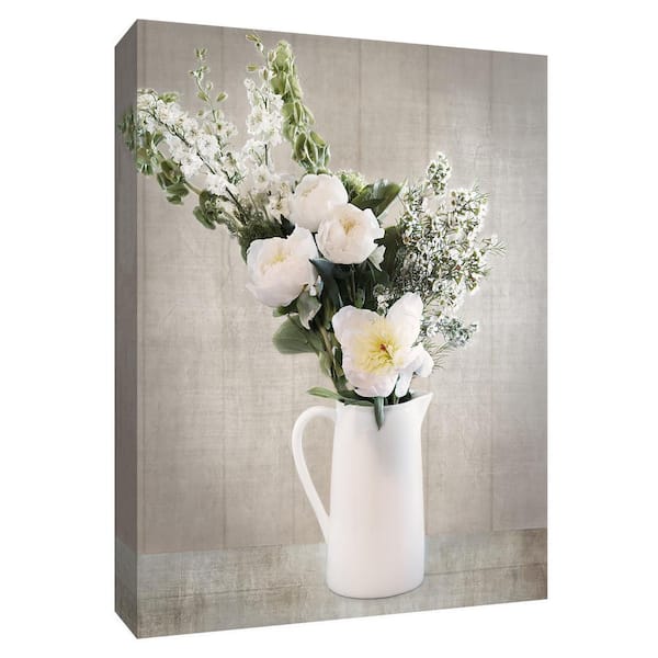 PTM Images 12 in. x 10 in. ''Farmhouse Bouquet I'' Canvas Wall Art