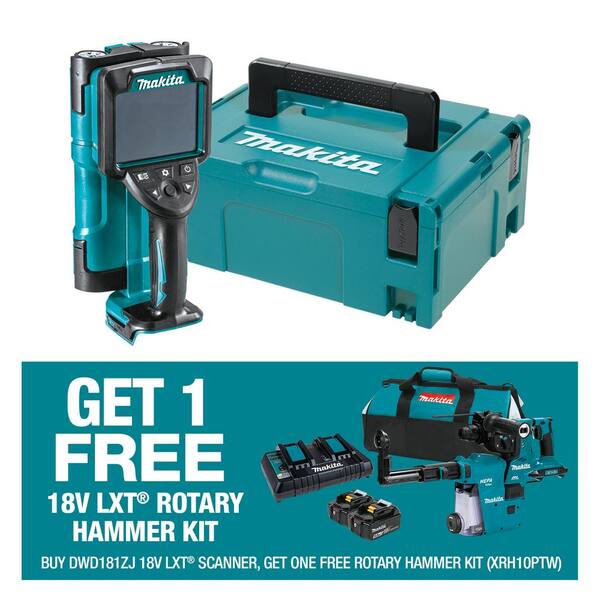 Makita 18V LXT Lithium‑Ion Cordless MultiSurface Scanner with bonus