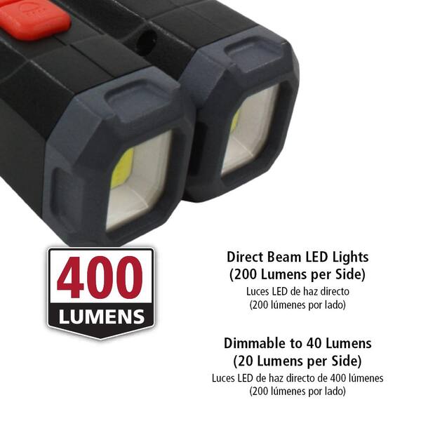 Husky - 400 Lumens Rechargeable Flex Work Light