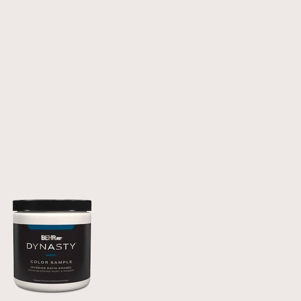 BEHR DYNASTY 8 oz. #720A-1 Phantom Mist Satin Enamel Stain-Blocking Interior/Exterior Paint and Primer Sample