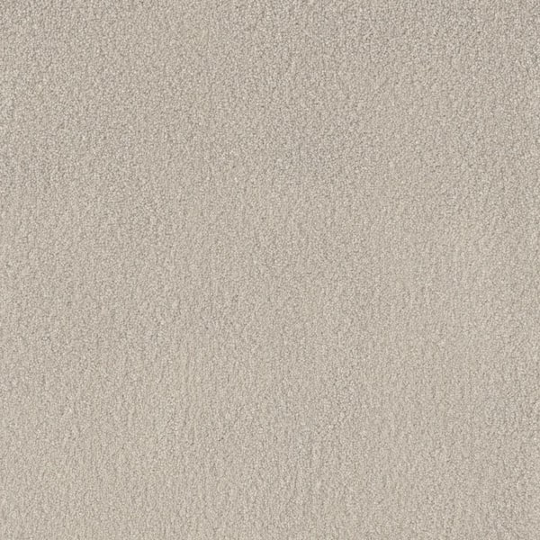 Home Decorators Collection Soft Breath Plus III - Broadway - White 60 oz. SD Polyester Texture Installed Carpet