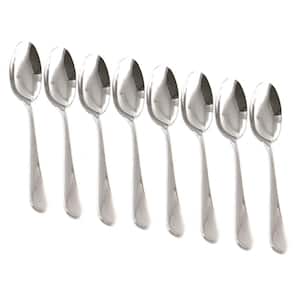 8 Piece Stainless Steel Dinner Spoon Set