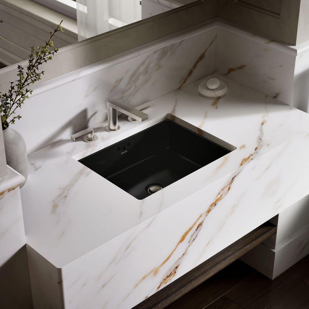 KOHLER Kathryn 19.8 in. x 15.63 in. Undermount Bathroom Sink in