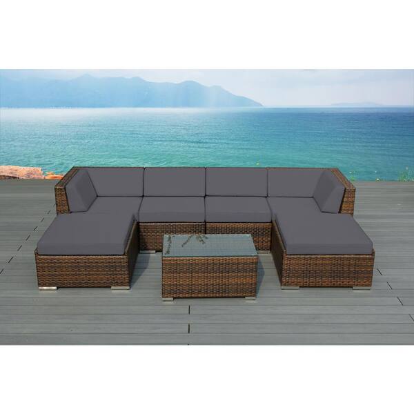 Ohana 7 piece hotsell sectional set with cushions