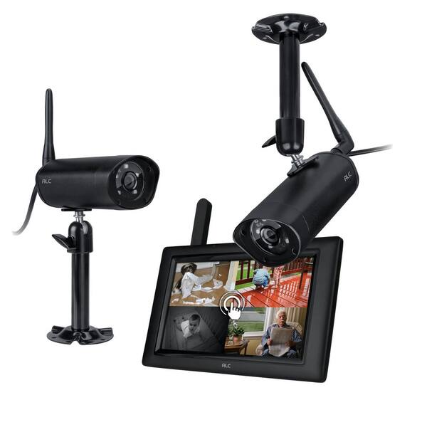 ALC Observer 7 in. Touchscreen Surveillance System with 2-Wireless Cameras