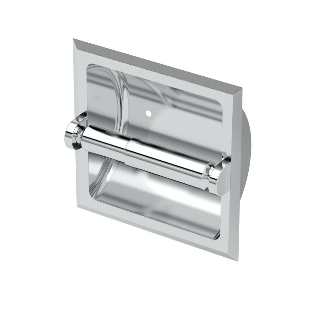 UPC 011296175143 product image for Recessed Toilet Paper Holder in Chrome | upcitemdb.com