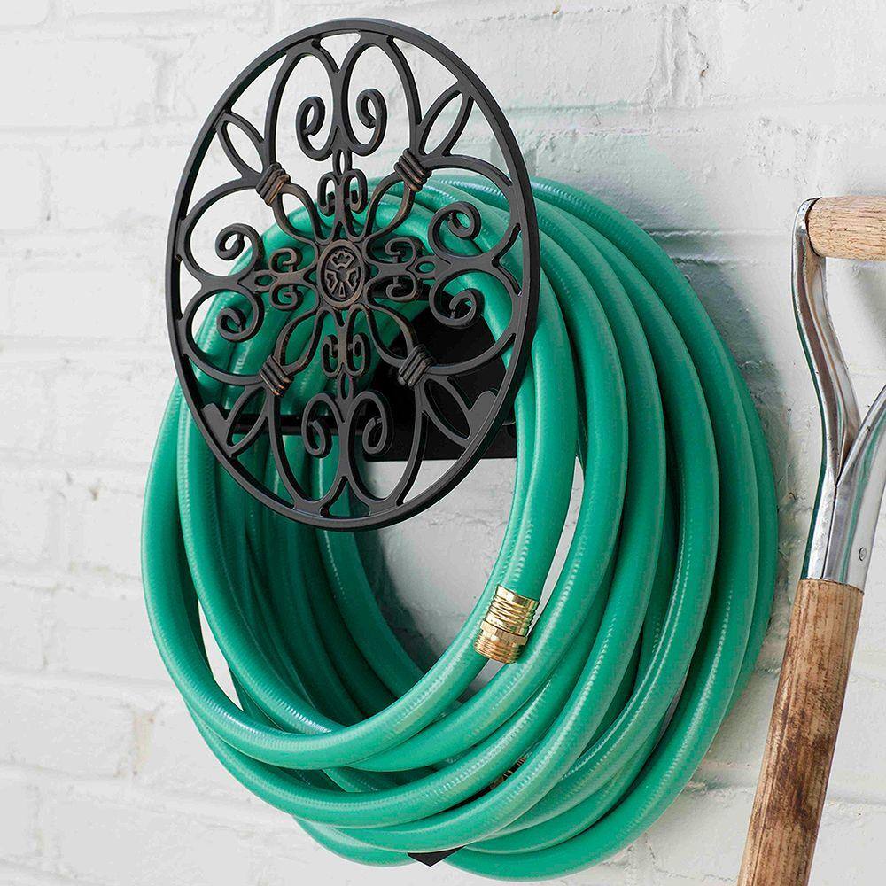Bronze Decorative Cast Aluminum Wall Mounted Hose Hanger