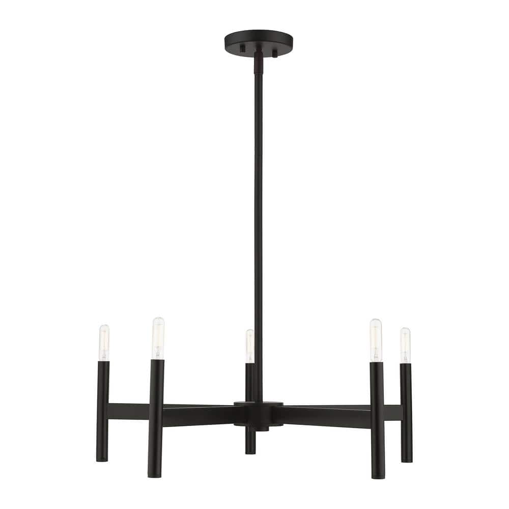 Alden 5-Light Black Chandelier price history on PriceWatchPro