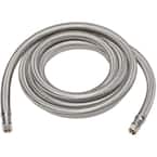1/4 in. COMP x 1/4 in. COMP x 120 in. BurstProtect Stainless Steel Ice  Maker Supply Line