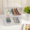 MARTHA STEWART Clear Desk Organizer Set of 2 BE-PB4512-2-CLR-MS