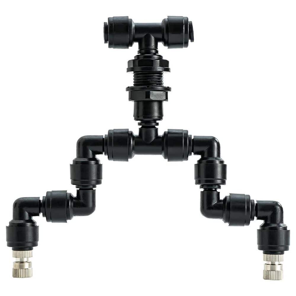 360 Degree Adjustable Reptile Terrarium Misting Nozzle Dual-Head Black Spray for Aquarium Rainforest price history on PriceWatchPro
