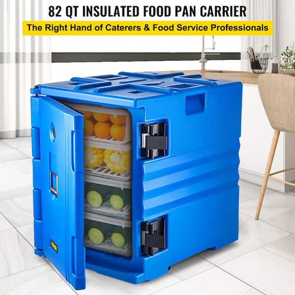 VEVOR Insulated Food Pan Carrier 82 Qt. Hot Box for Catering Food Box  Carrier with Double Buckles for Restaurant, Blue SPBWXL90-A90LMTOEV0 - The  Home Depot