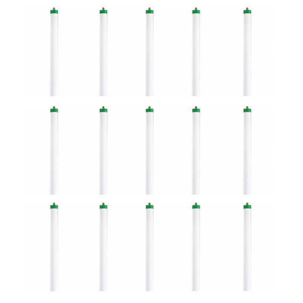 Philips 59-Watt 8 ft. (96 in). ALTO Plus Linear Tube Fluorescent Light Bulb T8 Type A, Cool White (4100K) (15-Pack)