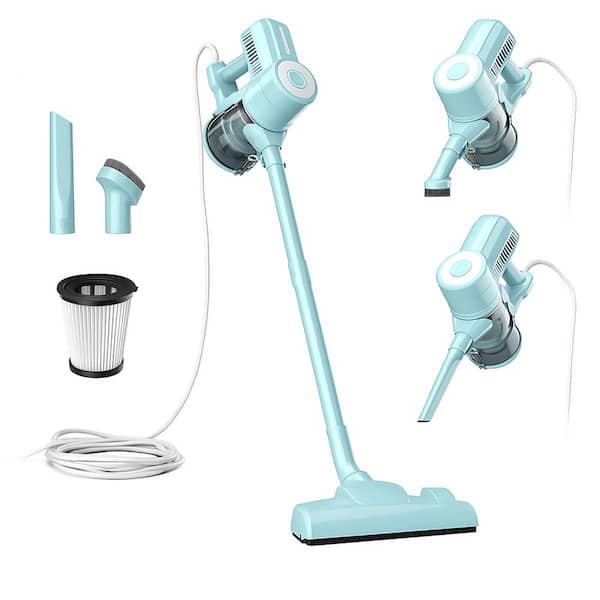 450W Bagless Stick Upright Vacuum with 18kPa Powerful Suction, 1.2L Dust Cup, HEPA Filter, 20ft Cord for Floors Carpets