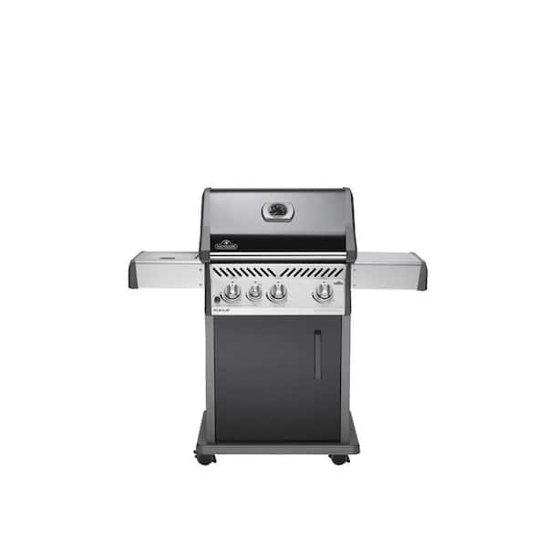NAPOLEON Rogue 425 with Range Side Burner Propane Gas Grill  in Stainless Steel