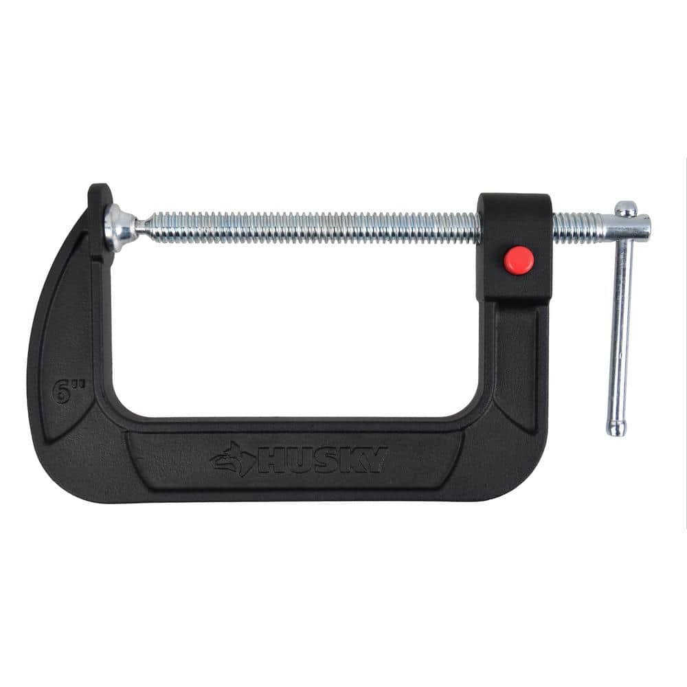 Husky 6 in. Quick Release CClamp THD20220926 The Home Depot