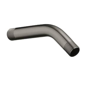 5-1/2 in. Shower Arm in Black Stainless