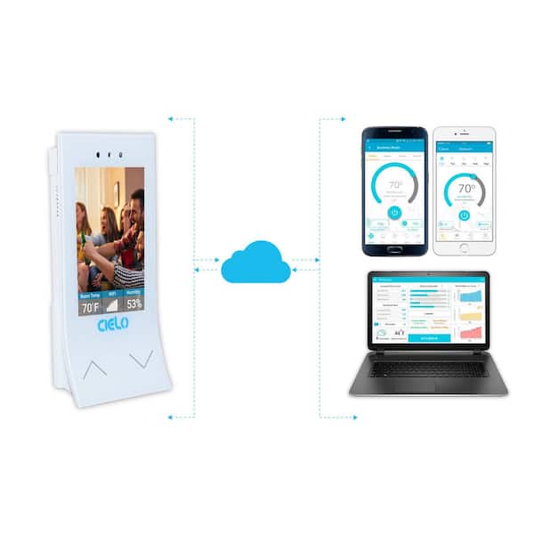 Cielo WiFi Smart Thermostat  Manage Home Climate Via Phone