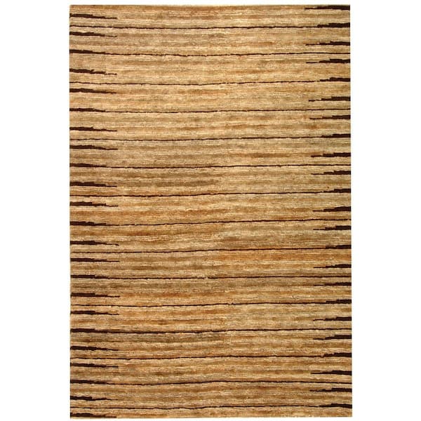 SAFAVIEH Organica Natural 8 ft. x 10 ft. Striped Area Rug