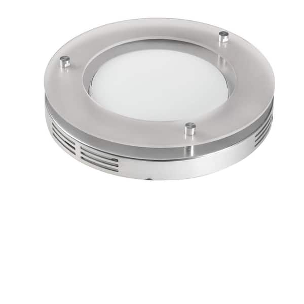 80 CFM Light & Fit Ceiling Mount Bathroom Exhaust Fan with LED Light and Brushed Nickel Finish 80 CFM Light & Fit Ceiling Mount Bathroom Exhaust Fan with LED Light and Brushed Nickel Finish