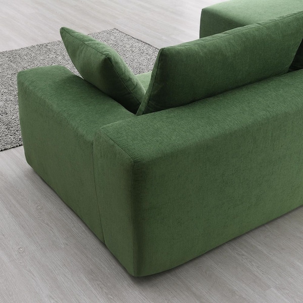 Harper & Bright Designs Modern Minimalist 109 in. W Square