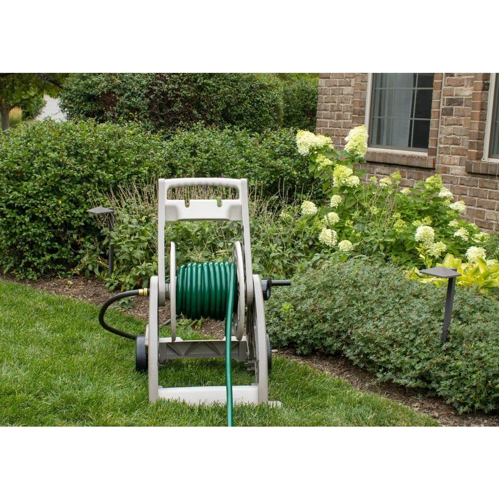 Suncast 175 ft. Manual Crank Hose Reel Mobile Cart