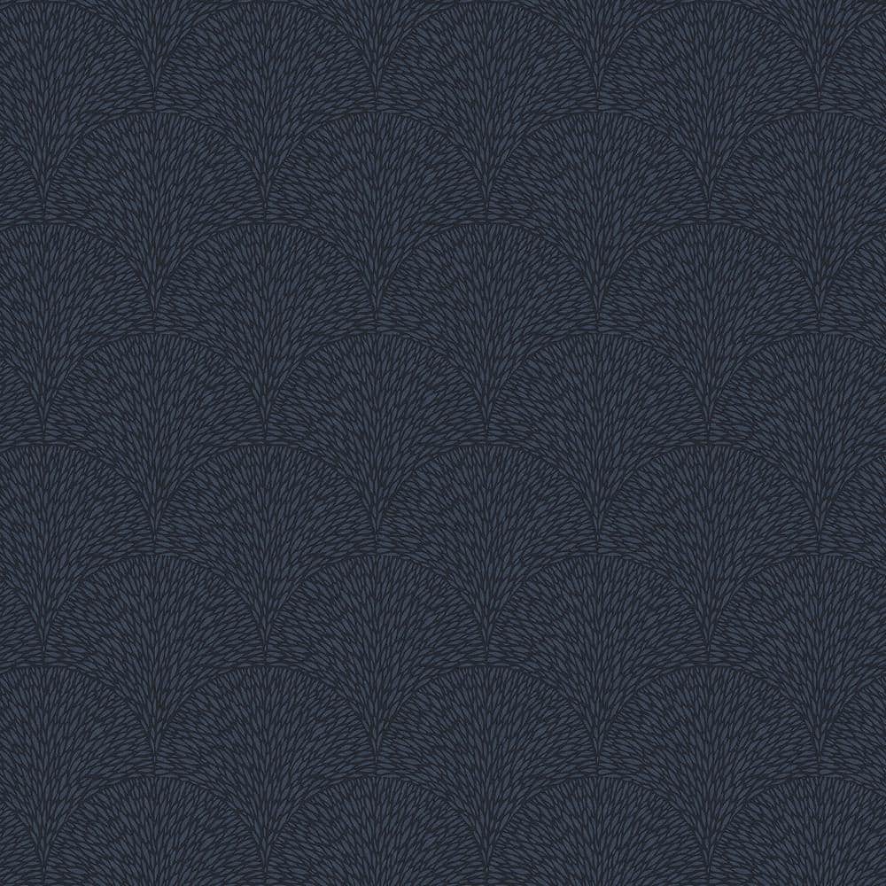 TexStyle Collection Black and Blue Hedgehog Satin Finish Non-Pasted on Non-