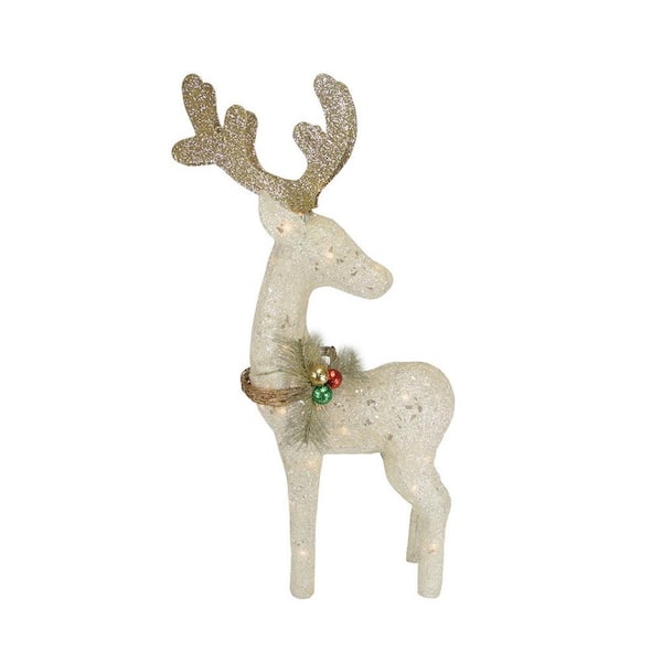 large floor standing reindeer