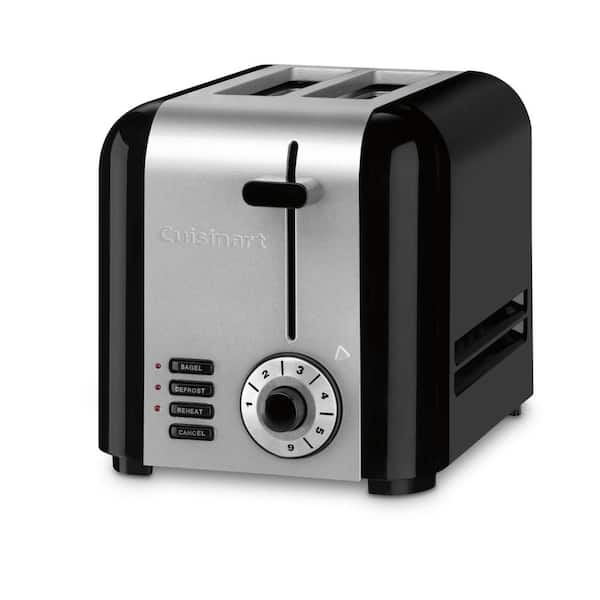 2 Slice Toaster, Retro Bread Toaster with LED Digital Countdown Timer,  Extra Wide Slots Toasters with 6 Shade Settings, Bagel, Cancel, Defrost